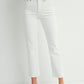 Cream - Slight Stretch Straight Jeans