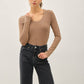 Scoop Neck Long Sleeve Tee