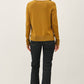 V-Neck Dropped Shoulder Sweater