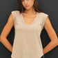 Basic Cap Sleeve Top