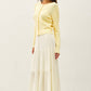 Smocked Waist Maxi Skirt