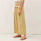 Crinkled Wide Leg Pants