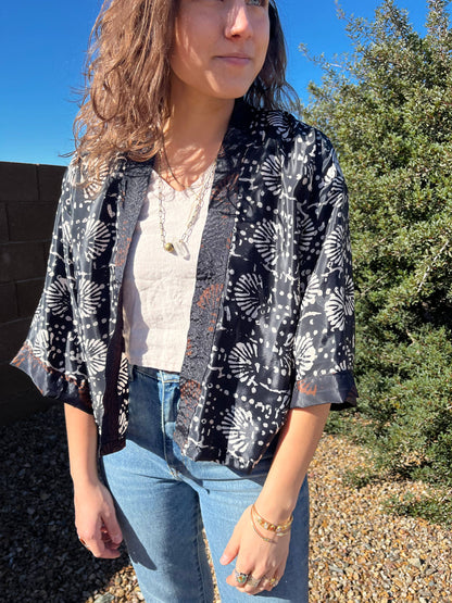 Silk Kimono Jacket