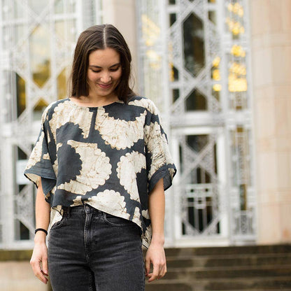 Block Printed Top