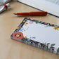 Wildflowers Memo Notepad