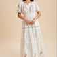 Floral Embroidered Maxi Dress