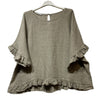BLOUSE 100% LINEN
