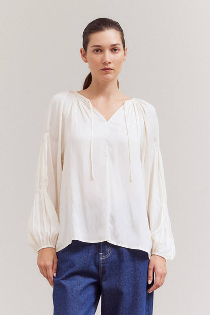 Billow Sleeve Blouse
