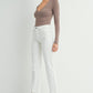 Cream - Slight Stretch Straight Jeans