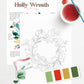 Christmas Watercolor Kit