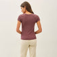 BASIC SCOOP NECK BABY TEE