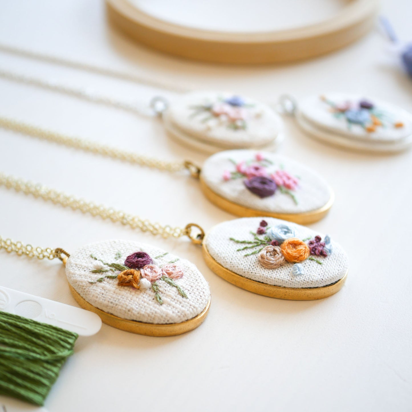 Private Group Class - Embroidered Necklace Class