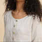 100% linen top