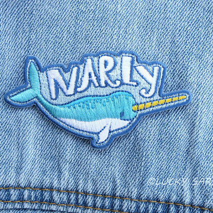 Lucky Sardine Embroidered Patch