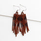 Beaded Fringe Earrings