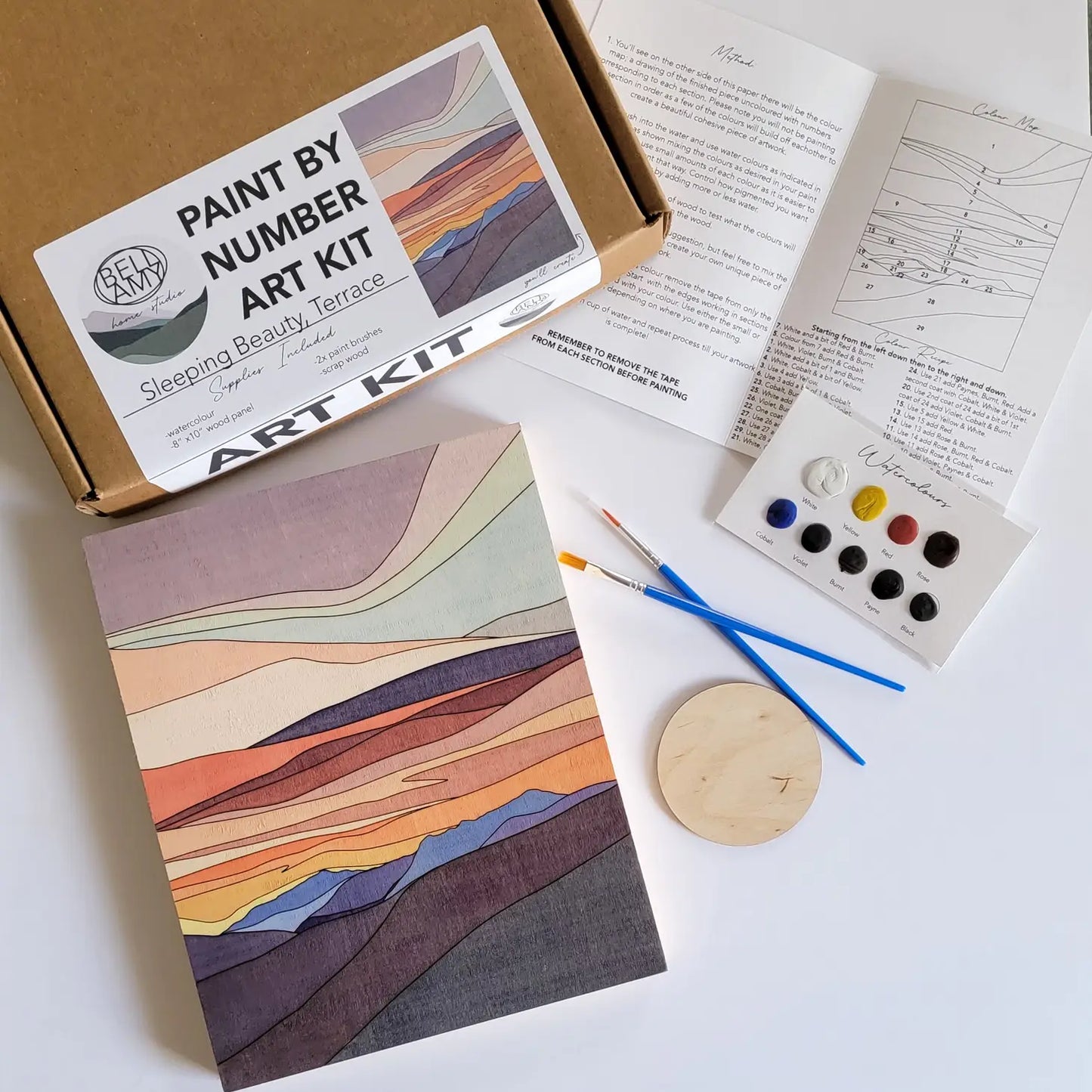 Paint By Number Art Kit