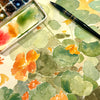 Whimsical Nasturtiums in Watercolor - Becky Duncan - Saturday, July 11th 12-2pm