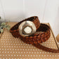Braided Leather Belt
