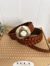 Braided Leather Belt