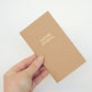 Foil Embossed Mini Notebook