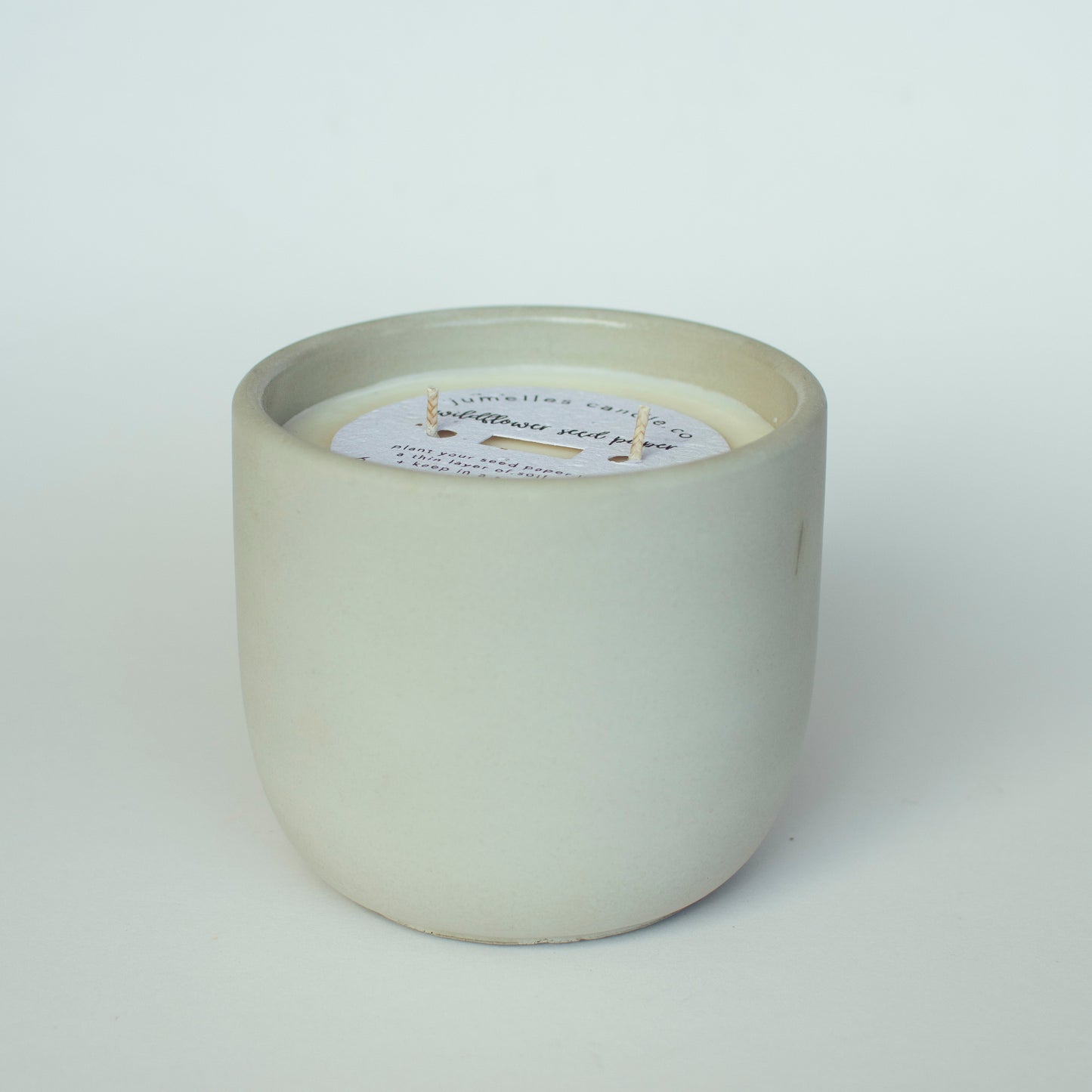 Cement Vessel Candle Collection