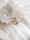Herkimer Quartz Ring
