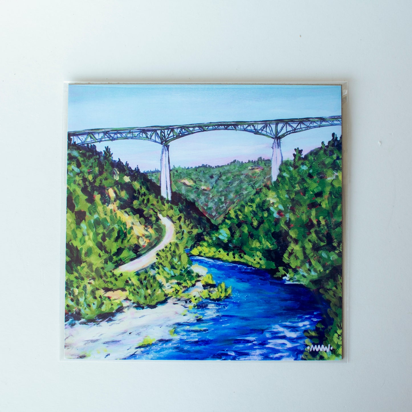 Foresthill Bridge Art Print
