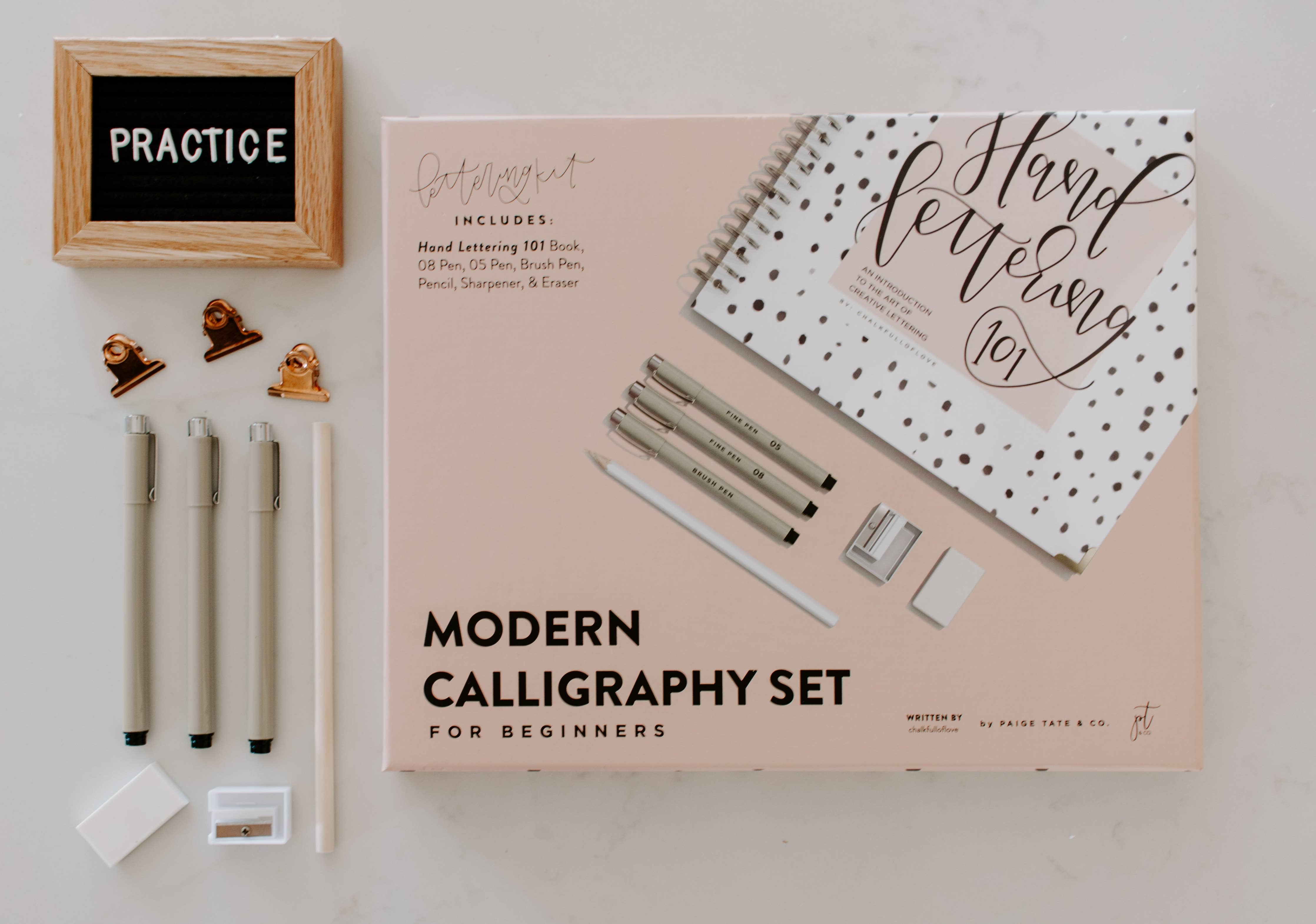 Modern Calligraphy Set for Beginners – TheNaturalistsAtelier