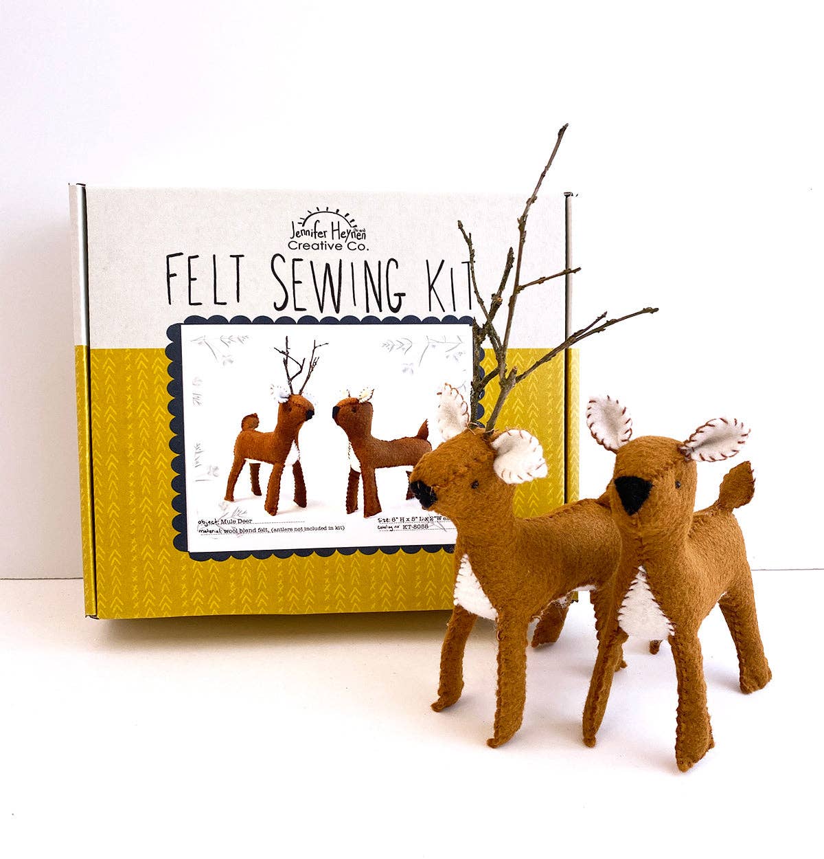 Mule Deer Felt Sewing Kit