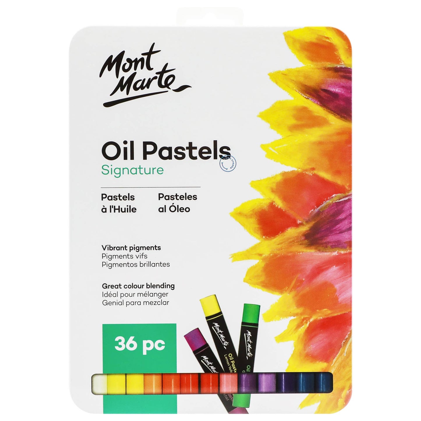 Oil Pastels in Tin