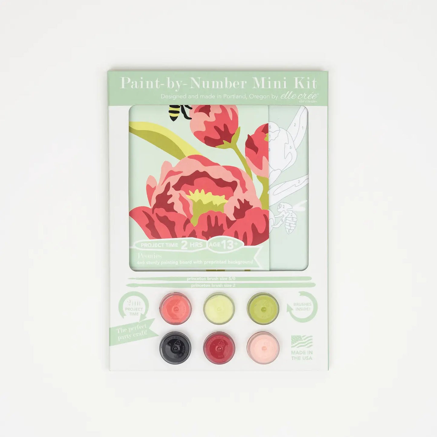 Mini Paint By Number Kit