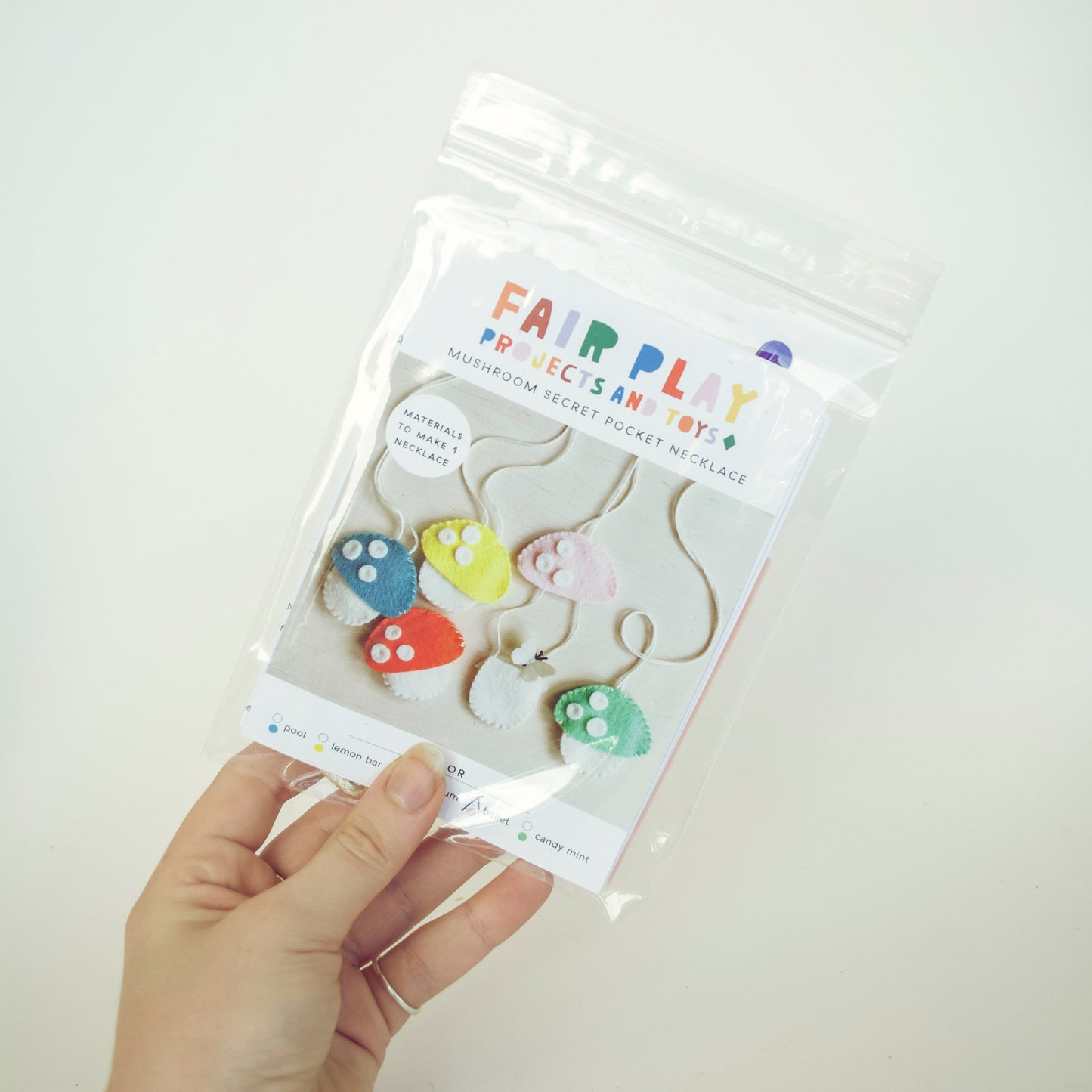 Mushroom Secret Pocket Necklace Kit